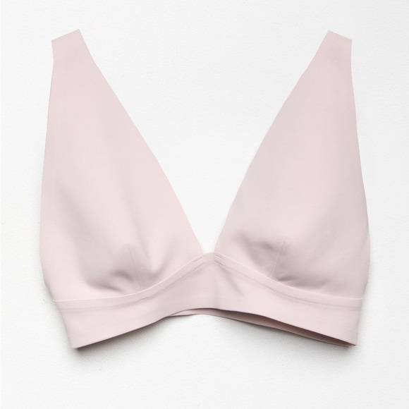 SALE NWT Free People Soft Scuba ERIN Neo Plunge Bralette - Picture 5 of 6